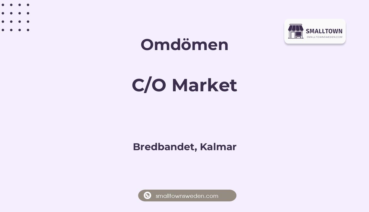 Omdömen om C/O Market, Bredbandet, Kalmar